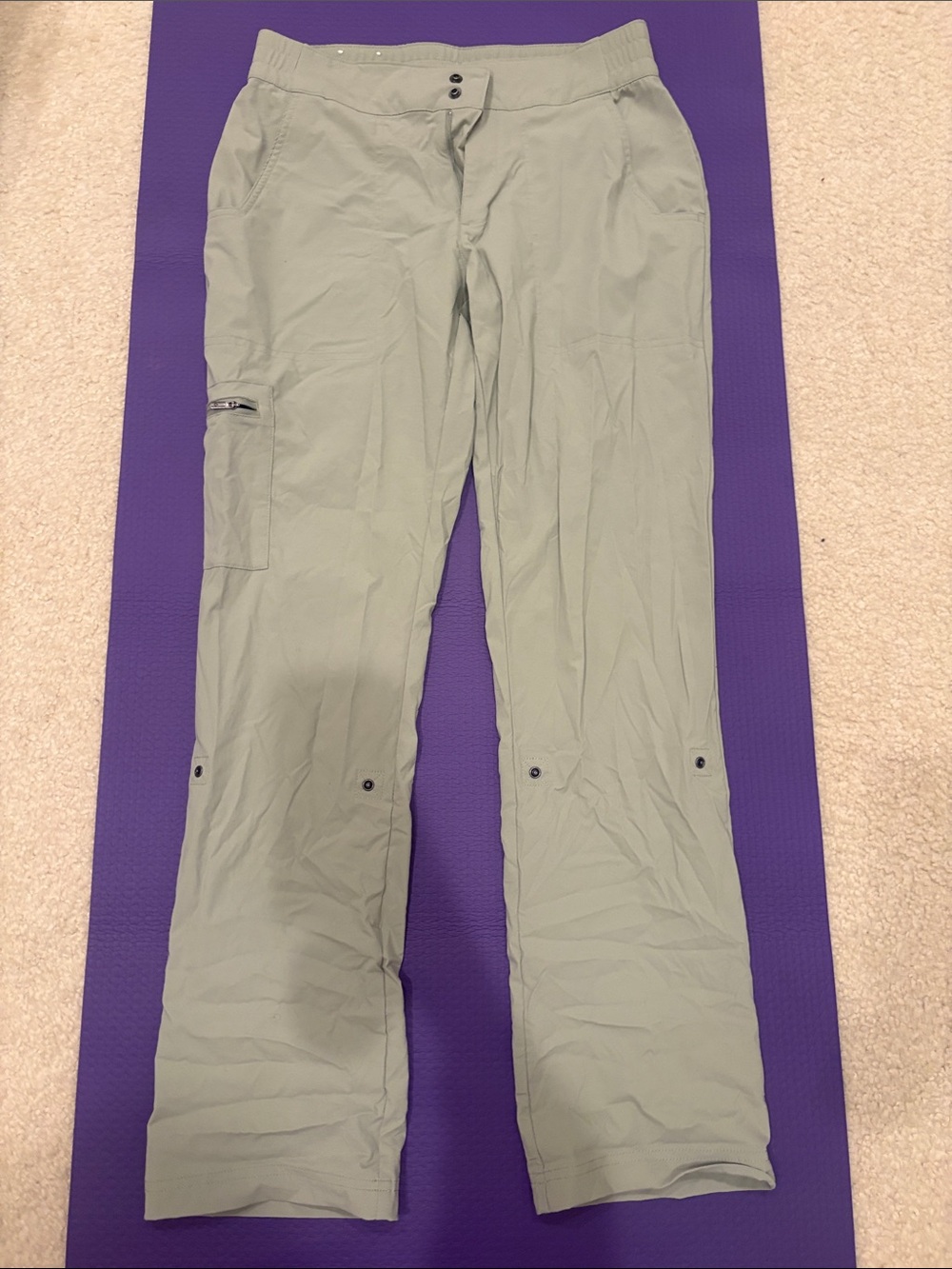 Columbia Light Sage Utility Crop Pants